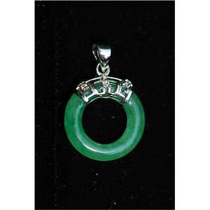  Jade Pendant in Ring Shape 