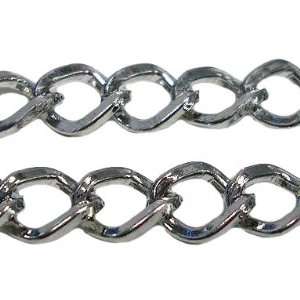  DIY Jewelry Making 1 Yard of Iron Chains, Nickel Color 