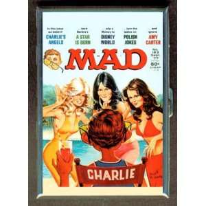  MAD MAGAZINE CHARLIES ANGELS ID CIGARETTE CASE WALLET 