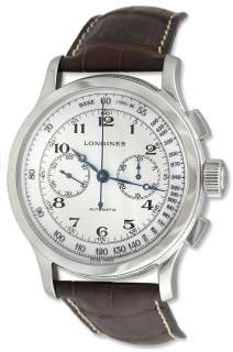 LIMITED EDITION! Longines Lindbergh Chronograph Steel Mens Watch 