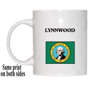    US State Flag   LYNNWOOD, Washington (WA) Mug 