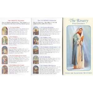   BU 325) 100 pack with the Luminous Mysteries   Folder 