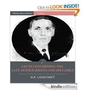 Facts Concerning the Late Arthur Jermyn and His Family (Illustrated 