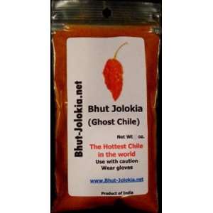 Bhut Jolokia (Ghost Chile) smoked powder 1 oz  Grocery 