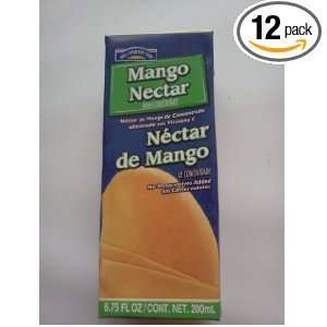 Mango Nectar, 6.75 Oz Juice Box, Pack of Grocery & Gourmet Food