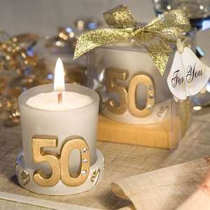  Wedding Favors Golden Anniversary Candle Favors Health 