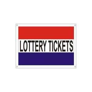   Business Banner Sign   Lottery Tickets