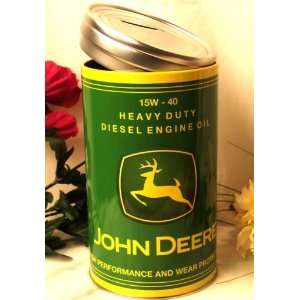  John Deere Collectibles ~ Oil Can Bank: Home & Kitchen