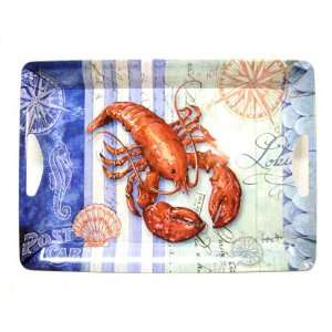    Melamine Serving Tray, Lobsterfest 13 x 18