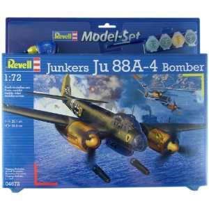  Revell 172 Junkers Ju88 A 4 Bomber Toys & Games
