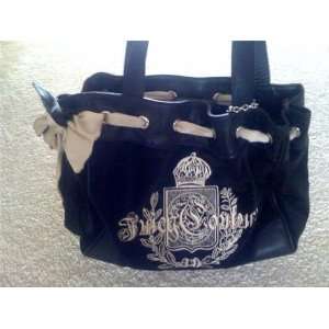  Juicy Couture Daydreamer Espresso Velour Fairytale Bag 