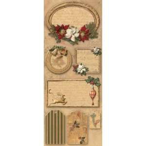 and Company Elizabeth Brownd   Holiday Traditions Journal Tags Foil 