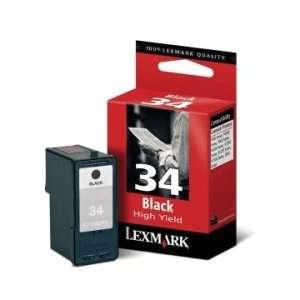  Lexmark Black Ink Cartridge   LEX18C0034 Electronics