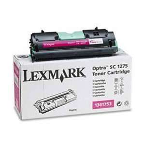  Lexmark Part# 1361753 Magenta Toner Cartridge (OEM) 3,500 