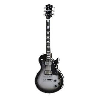  Gibson Les Paul Custom Electric Guitar, Alpine White 