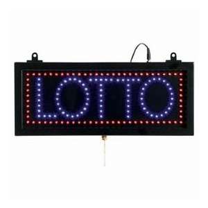  Small Led Sign Lotto   16.125W X 6.75H: Office Products