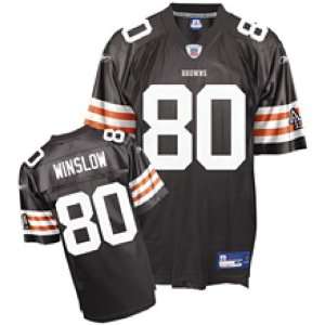   Browns #80 Kellen Winslow Team Replica Jersey: Sports & Outdoors
