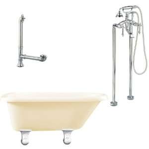  Giagni LB2 PC B Brighton Floor Mounted Faucet Package 