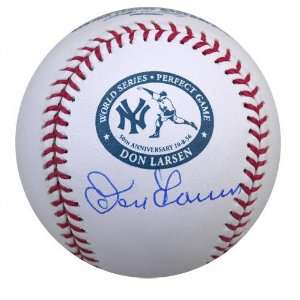  Don Larsen New York Yankees Autographed World Series 