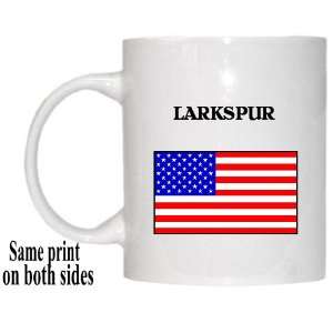  US Flag   Larkspur, California (CA) Mug 