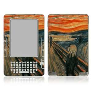   Kindle DX Skin Decal Sticker   The Scream 