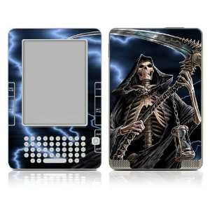   Kindle DX Skin Decal Sticker   The Reaper Skull 