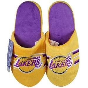  Los Angeles Lakers 2011 Team Stripe Slide Slippers   Large 