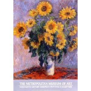  Claude Monet   Sunflowers Metropolitan Museum of Art: Home 