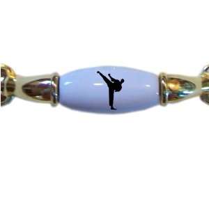  Martial Arts Man Tae Kwon Do BRASS DRAWER Pull Handle 