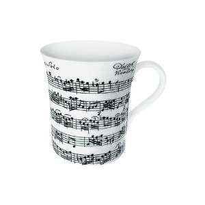 Waechtersbach Konitz Vivaldi Libretto White Coffee Mug 