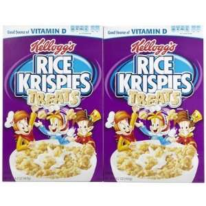 Kelloggs Rice Krispie Treats Cereal, 14.2 oz, 2 ct (Quantity of 2)
