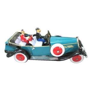  Tin wind up car with the top down figurine: Home & Kitchen