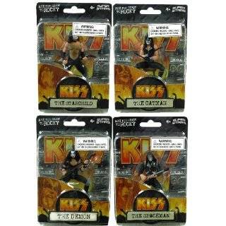 Kiss 4.5 inch Action Figures Set of 4