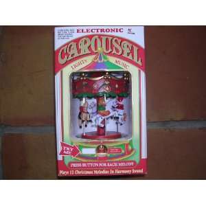  Electronic Christmas Carousel Music Box ; 12 Carols 