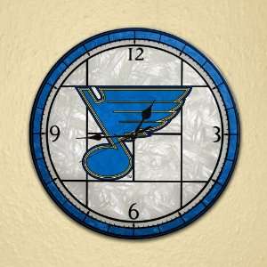  Saint Louis   Art Glass Clock (12 Inches) Sports 