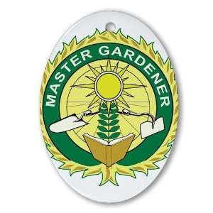  Master Gardener Seal Hobbies Oval Ornament by  