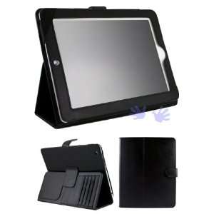 HHI iPad 2 Flip Genuine Leather Case with Two Viewing 