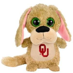  Oklahoma Sooners 8 Big Eye Plush Dog: Sports & Outdoors