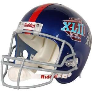   Giants Riddell Replica Super Bowl 42 & 46 Helmet