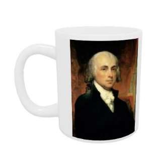 James Madison (oil on canvas) by American School   Mug   Standard Size 