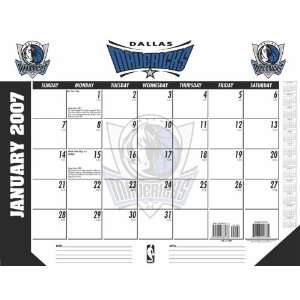 Dallas Mavericks NBA 2007 Office Desk Calendar  Sports 