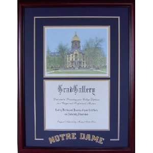  University of Notre Dame Diploma Frame: Home & Kitchen