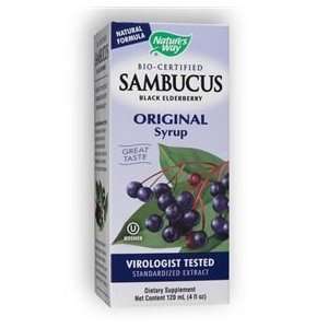    Sambucus Original Syrup 4 oz   Natures Way