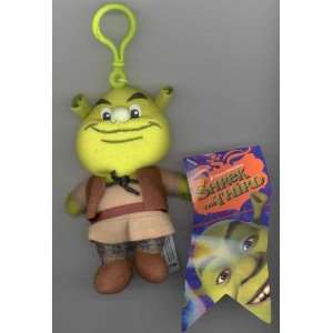  the Third   5 Shrek Plush Doll with Keychain Clip on Toys & Games