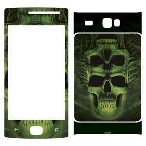  Skinit Green Skulls Vinyl Skin for Samsung Focus Flash 