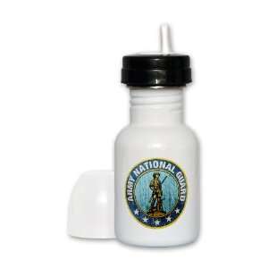    Sippy Cup Black Lid Army National Guard Emblem 