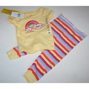 Calvin Klein Baby/Infant Girls 2 Piece Pajama Set   Size: 12 months