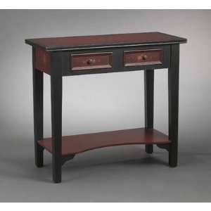  Console Table in Red Flower: Home & Kitchen