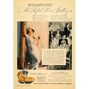  1937 Ad R. J. Reynolds Camel Cigarette Mrs. Spalding 