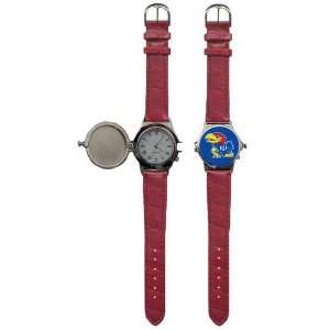  Kansas Jayhawks NCAA Wrist Watch (Red): Sports & Outdoors
